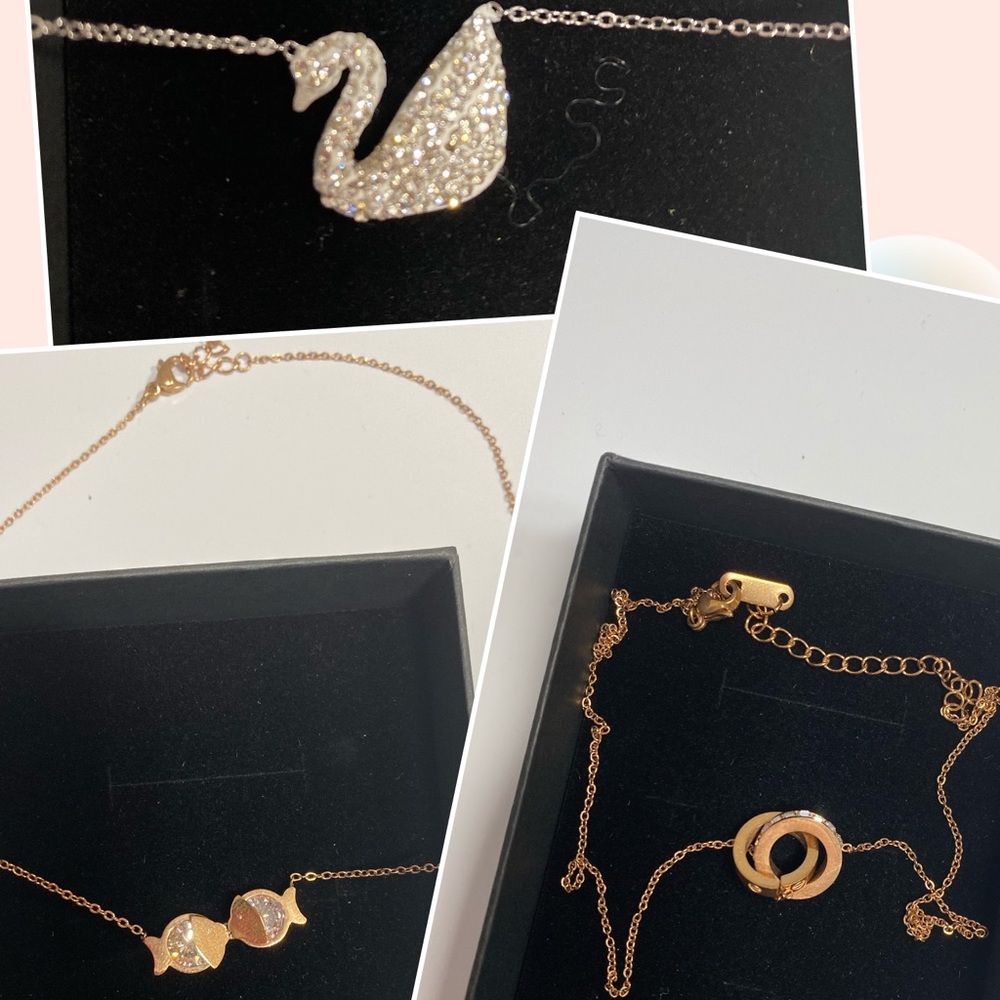 Three necklaces